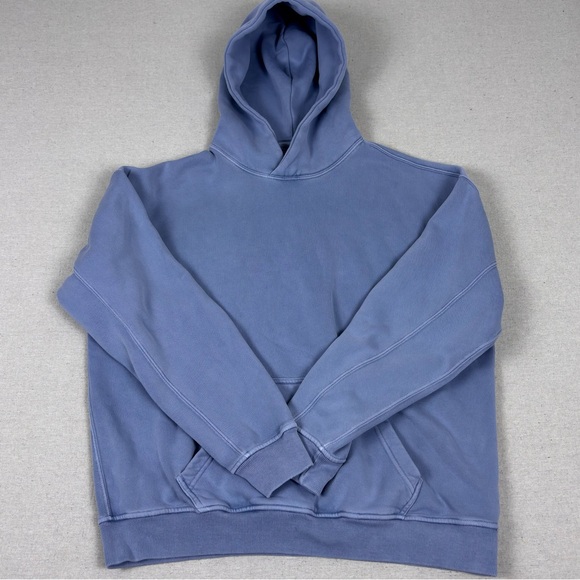 Abercrombie & Fitch Other - Abercrombie & Fitch Soft AF Essentials Baby Blue Popover Hoodie